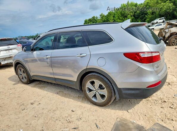 KM8SM4HF0GU144403 2016 HYUNDAI SANTA Серый Задняя правая четверть