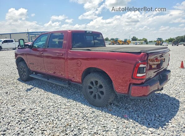3C6UR5DL6MG510533 2021 RAM 2500 Burgundy Tył prawy