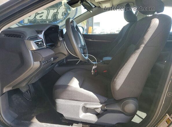 4T1DAACK4SU133255 2025 TOYOTA CAMRY Black Front interior view