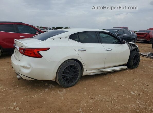1N4AA6AP9HC395327 2017 NISSAN MAXIMA Белый Передняя правая четверть