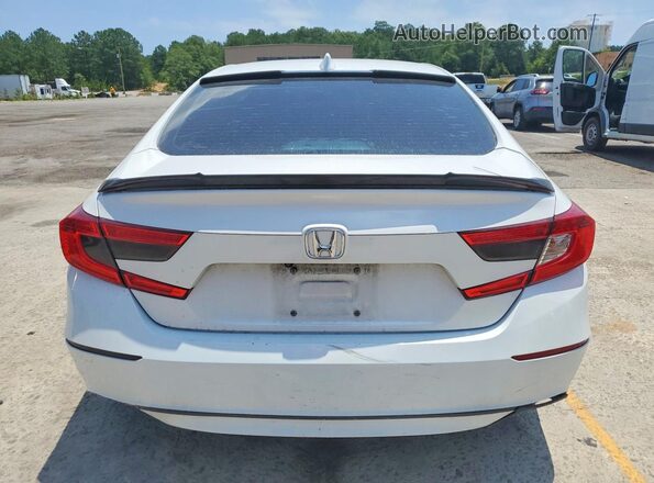 1HGCV2F37KA006484 2019 HONDA ACCORD White Вид салону спереду