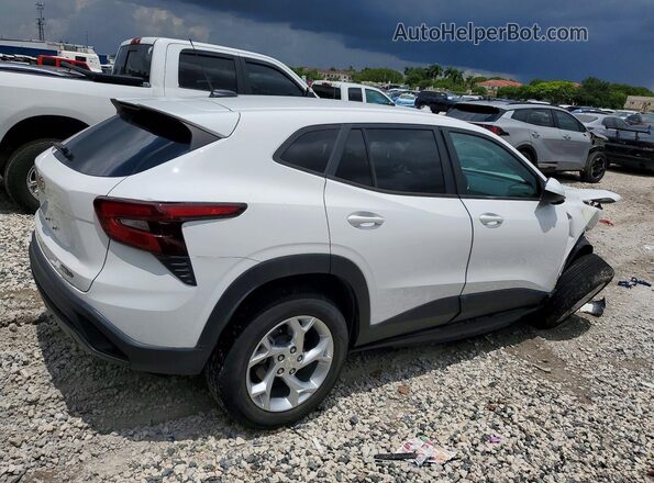 KL77LFE20RC002391 2024 CHEVROLET TRAX White Przód prawy