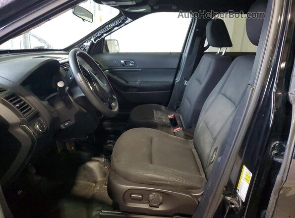 1FM5K8AR0JGC76226 2018 FORD EXPLORER Black Widok deski rozdzielczej