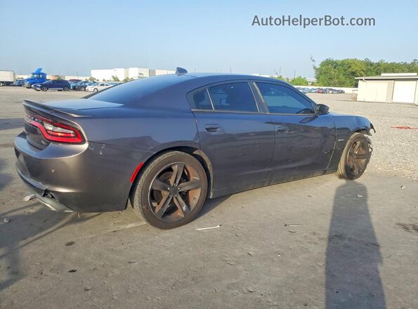 2C3CDXCT5JH260993 2018 DODGE CHARGER Gray Առջևի աջ