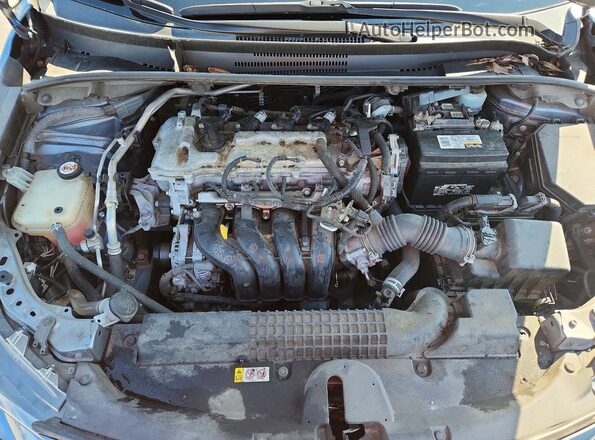 JTDEPRAE7LJ105262 2020 TOYOTA COROLLA Blue ძრავის განყოფილების ხედი