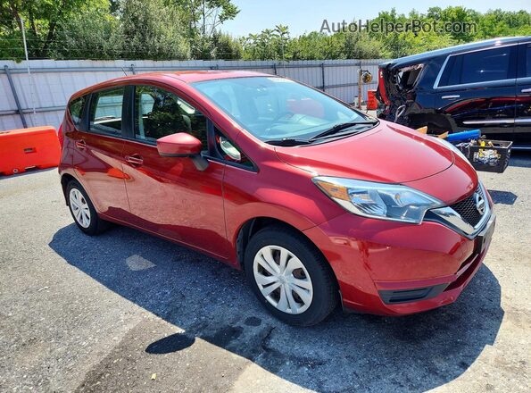 3N1CE2CP4HL365995 2017 NISSAN VERSA Red Vista frontal