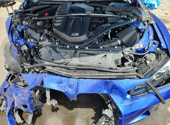 WBS33BA03RCN05324 2024 BMW M4 Синий Вид подкапотного пространства