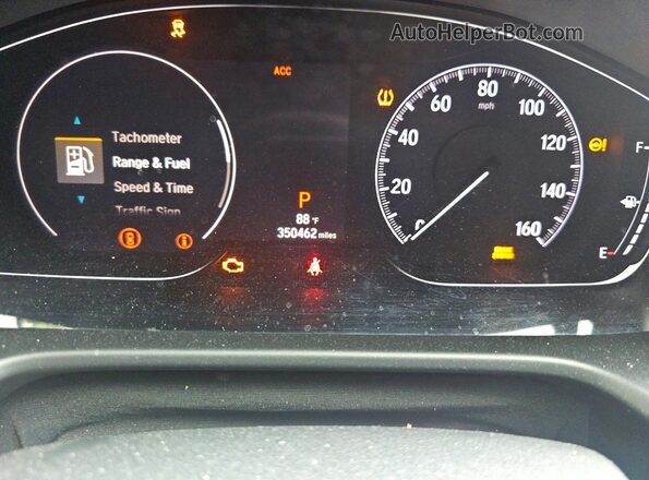 1HGCV1F1XLA024164 2020 HONDA ACCORD Red Vista del cuadro de instrumentos