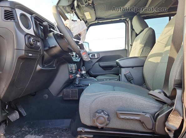 1C6HJTAG9RL109976 2024 JEEP GLADIATOR Gray Առջևի վահանակի տեսք