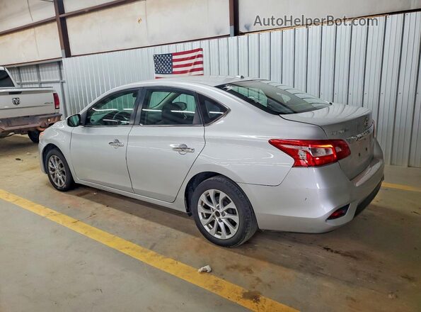 3N1AB7AP3KY368638 2019 NISSAN SENTRA Silver Tył prawy