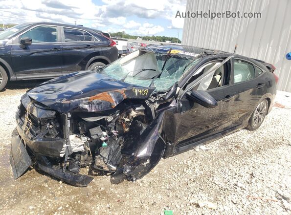 19XFC1F32GE209749 2016 HONDA CIVIC Black Задня ліва чверть