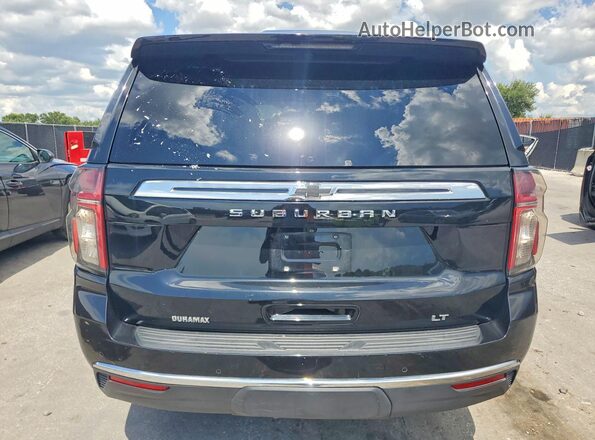 1GNSCCKT5MR462331 2021 CHEVROLET SUBURBAN Black წინა სალონის ხედი