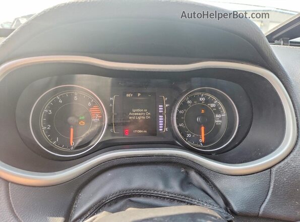 1C4PJMCB2GW214690 2016 JEEP CHEROKEE White უკანა სავარძლების ხედი