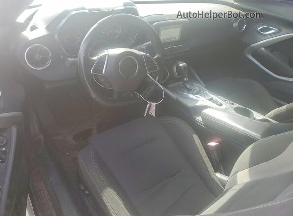 1G1FB3DX1J0129422 2018 CHEVROLET CAMARO Blue Vista del cuadro de instrumentos