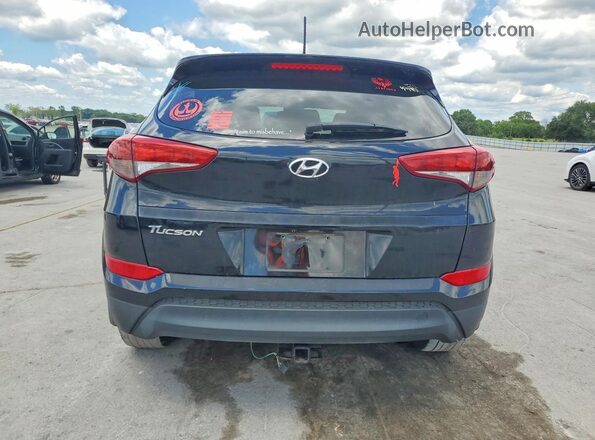 KM8J23A46GU127528 2016 HYUNDAI TUCSON Black Front interior view