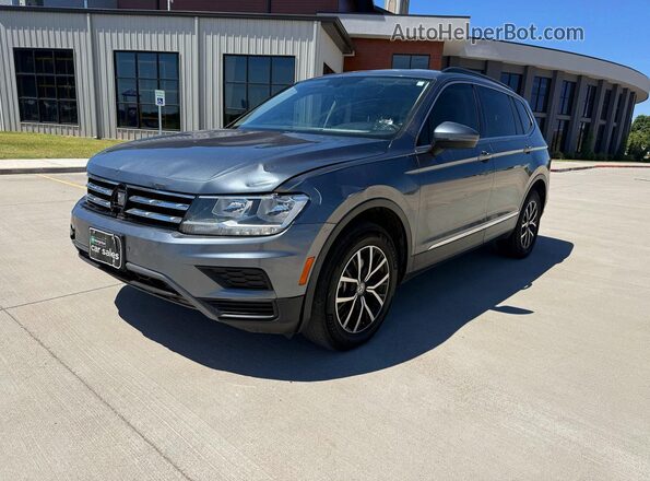 3VV3B7AX5MM082002 2021 VOLKSWAGEN TIGUAN Gray Trasero derecho