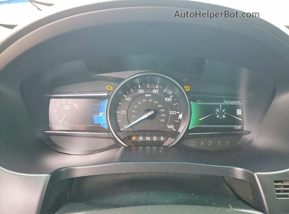 1FM5K8GT3GGC70805 2016 FORD EXPLORER Red Հետևի նստատեղերի տեսք