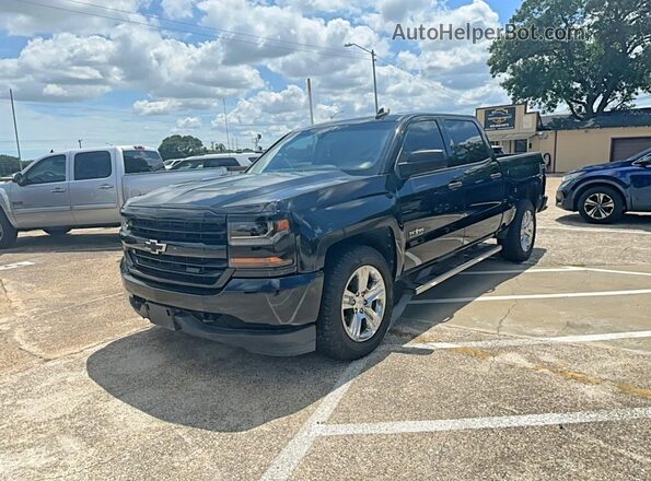 3GCPCPEC0JG496674 2018 CHEVROLET SILVERADO Black Задня права чверть