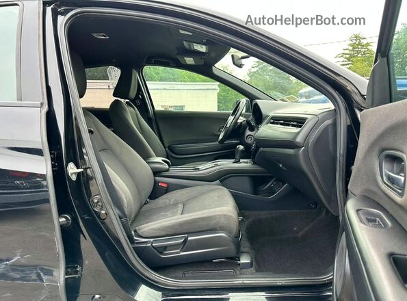 3CZRU6H19KG712947 2019 HONDA HR-V Black Вид задніх сидінь