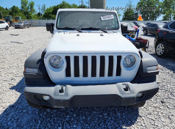 1C4HJXDG4KW506012 2019 JEEP WRANGLER White Rear view