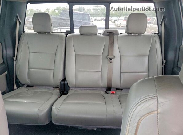 1FTEW1CP7HKC23946 2017 FORD F150 Белый Вид задней части салона