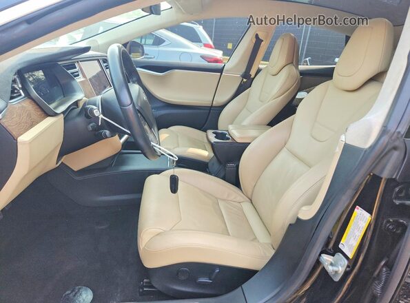 5YJSA1E11HF190594 2017 TESLA MODEL Black Vista del salpicadero