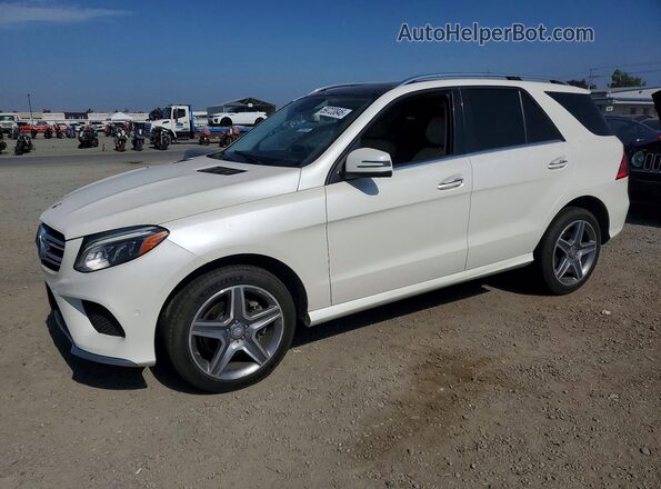 4JGDA5GB5GA633211 2016 MERCEDES-BENZ GLE-CLASS White Հետևի ձախ