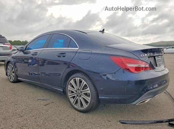 WDDSJ4GB9KN717285 2019 MERCEDES-BENZ CLA-CLASS Blue უკანა მარჯვენა