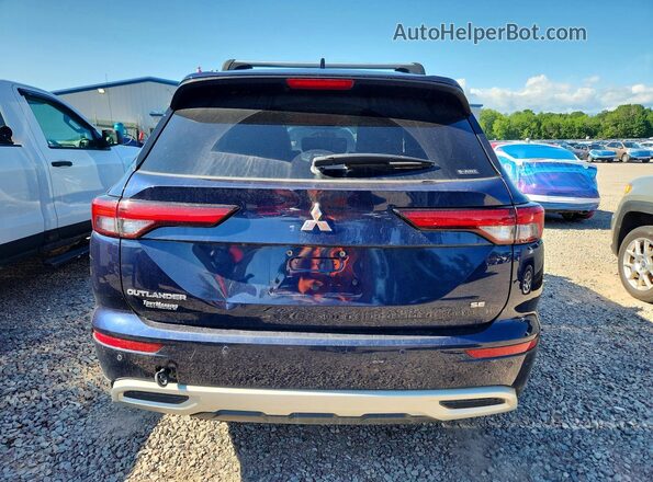 JA4J4UA86NZ037698 2022 MITSUBISHI OUTLANDER Blue Вид салону спереду