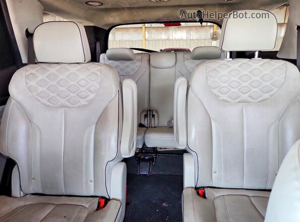 KM8R54HE2LU090065 2020 HYUNDAI PALISADE White Rear interior view