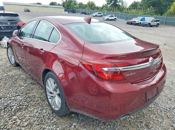 2G4GR5GX5H9163115 2017 BUICK REGAL Maroon Rear right