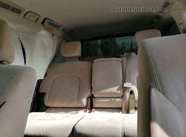 JN8AY2ND8J9052420 2018 NISSAN ARMADA Silver Widok wnętrza z tyłu