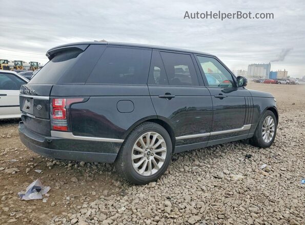SALGS2FE1HA329795 2017 LAND ROVER RANGE Черный Передняя правая четверть