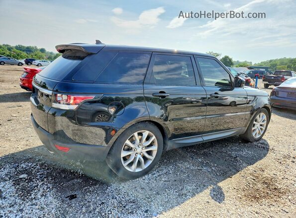 SALWR2PF7GA120610 2016 LAND ROVER RANGE Черный Передняя правая четверть