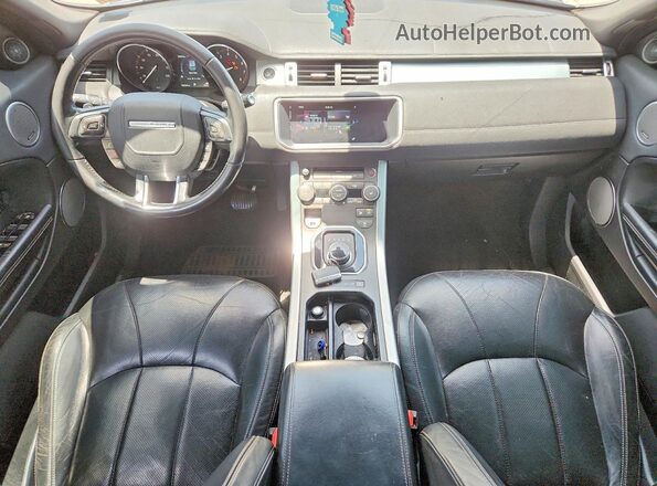 SALVR2BG2HH199186 2017 LAND ROVER RANGE Silver Вид щитка приладів