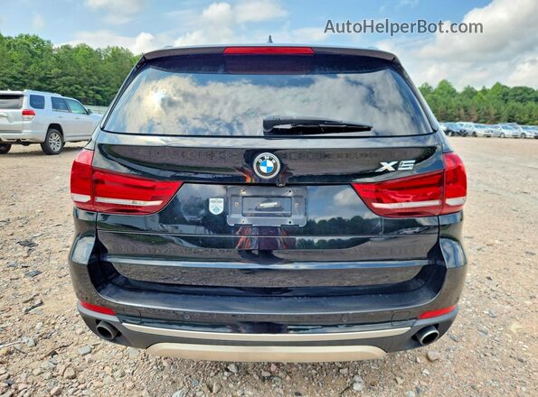 5UXKR0C55G0P23485 2016 BMW X5 Черный Вид салона спереди