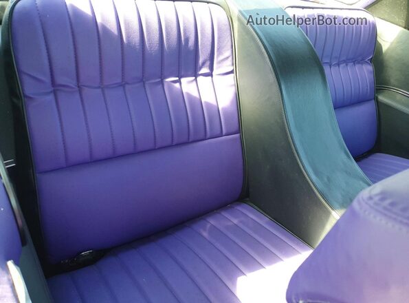 6L47S3Q426567 1973 CADILLAC ELDORADO Фиолетовый Вид задней части салона