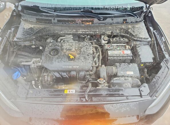 KM8K12AA5KU295953 2019 HYUNDAI KONA Черный Вид подкапотного пространства