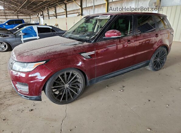SALWR2VF7GA553024 2016 LAND ROVER RANGE Red Rear left