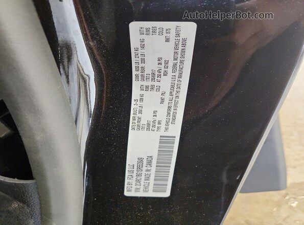 2C4RC1BG1SR553649 2025 CHRYSLER PACIFICA Черный Панорамный вид салона 360°