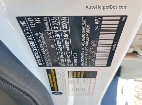 4JGDA5JB8JB071699 2018 MERCEDES-BENZ GLE-CLASS White 360 interior view