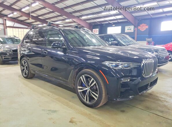 5UXCX4C55KLS37056 2019 BMW X7 Blue წინა ხედი