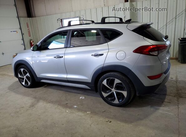 KM8J3CA27HU506941 2017 HYUNDAI TUCSON Silver Tył prawy
