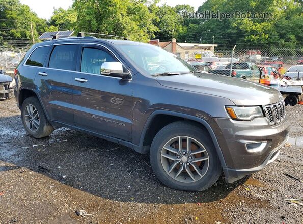 1C4RJEBG3HC829098 2017 JEEP GRAND Серый Вид спереди