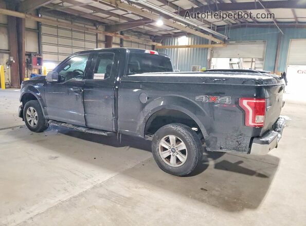 1FTFX1EF5GKF57526 2016 FORD F150 Black Rear right