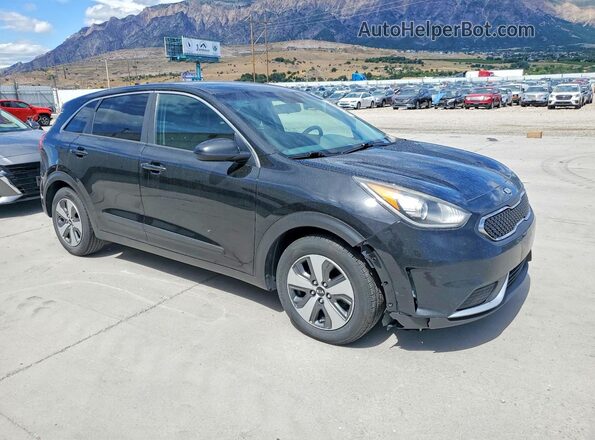 KNDCB3LC9J5129860 2018 KIA NIRO Black Вид спереду