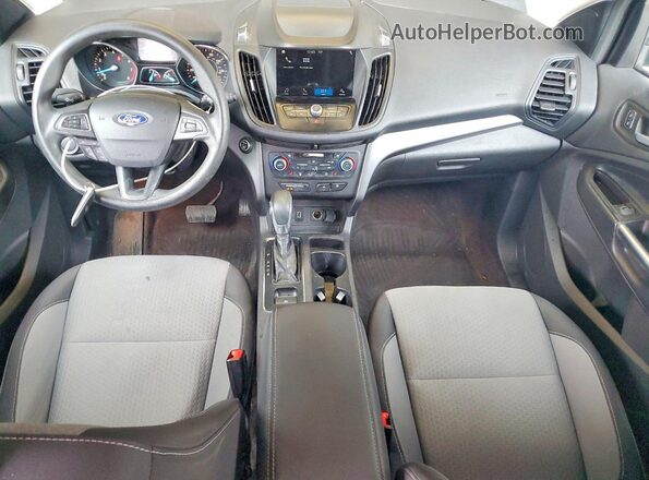 1FMCU0GD9KUB06755 2019 FORD ESCAPE Silver Вид щитка приладів
