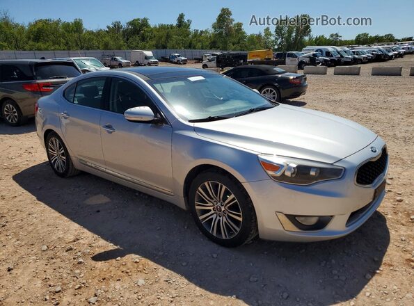 KNALN4D78G5208022 2016 KIA CADENZA Silver წინა ხედი