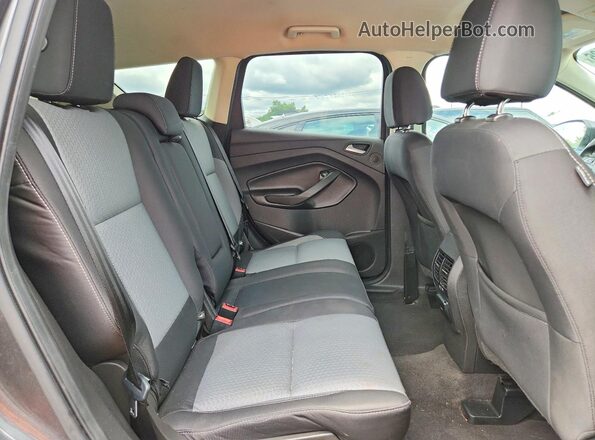 1FMCU9GD9HUE67433 2017 FORD ESCAPE Gray ძრავის განყოფილების ხედი
