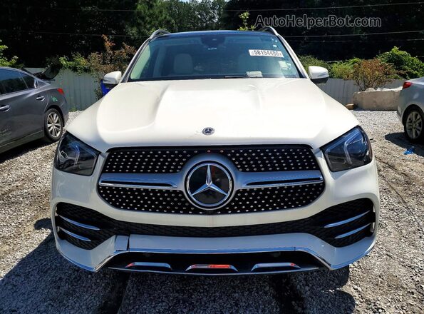 4JGFB4JEXMA384161 2021 MERCEDES-BENZ GLE White Вид ззаду